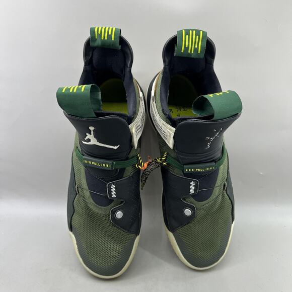 Travis Scott x Air Jordan 33 NRG Shoes Men\'s 11 Olive Green Basketball Sneakers main image 7